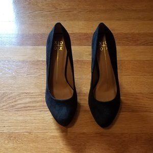 New XOXO Dasia Black Pumps Heels 8.5